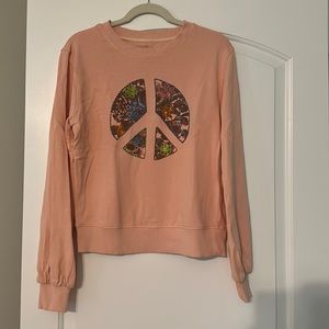 Anthropologie peace top - small